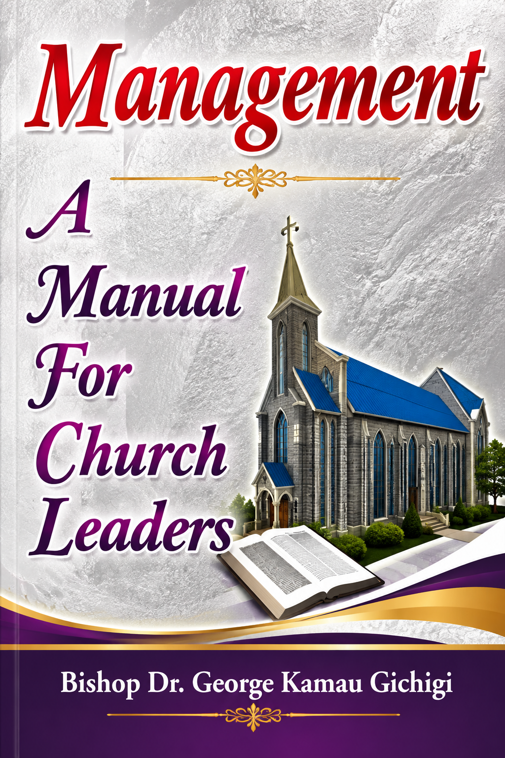 Original cover of Church Management — A Manual for Church Leaders